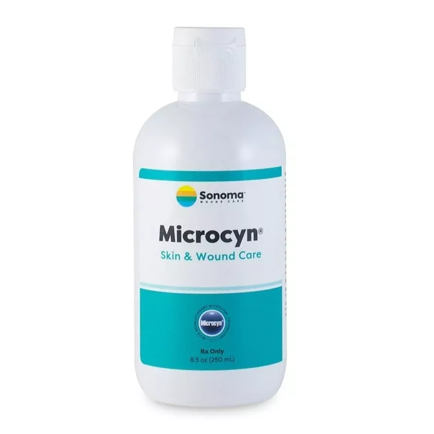 Microcyn Skin and Wound Care with Preservatives, 250 mL