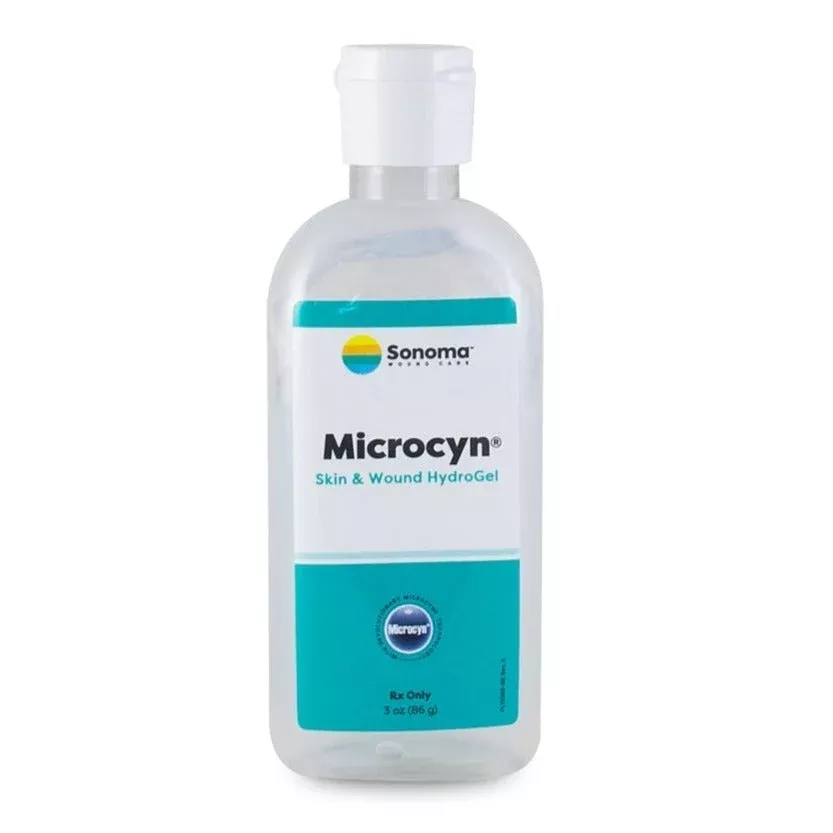 Microcyn Skin and Wound Hydrogel 3oz Bottle