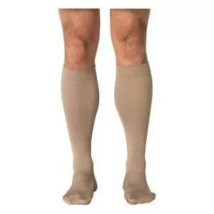 Midtown Microfiber Calf with Grip-Top, 20-30, X-Large, Long, Closed, Tan/Khaki