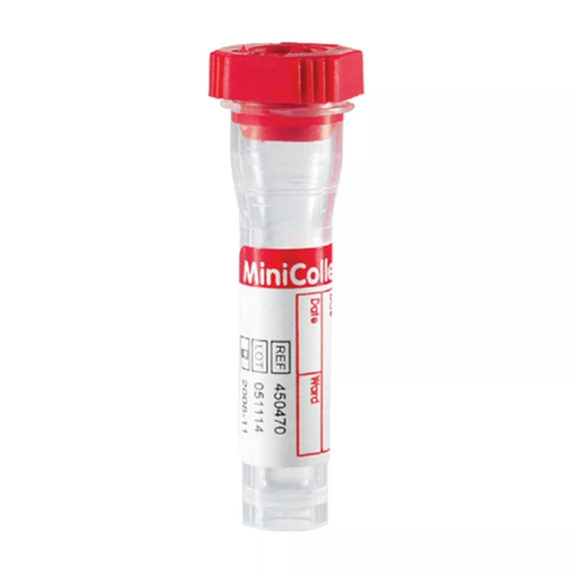MiniCollect Capillary Blood Collection Tube, 1 mL, 11 x 40 mm