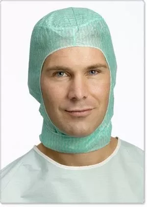 Molnlycke Surgeon Cap Barrier Tuck One Size Fits Most Blue Pull On Closure - M-787755-1168 - Case of 500