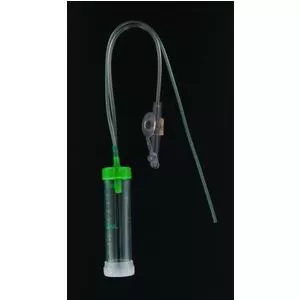 Mucus Extractor with Screw Cap, 35 mL Vial, 33 cm L Aspiration Tube