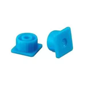 Multi-Ad Luer Lock Syringe Cap, Blue