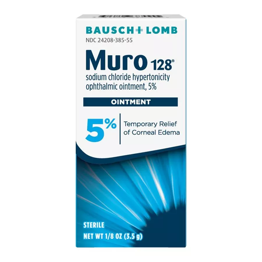 Muro 128 Sodium Chloride Hypertonicity Ophthalmic Solution, 5%