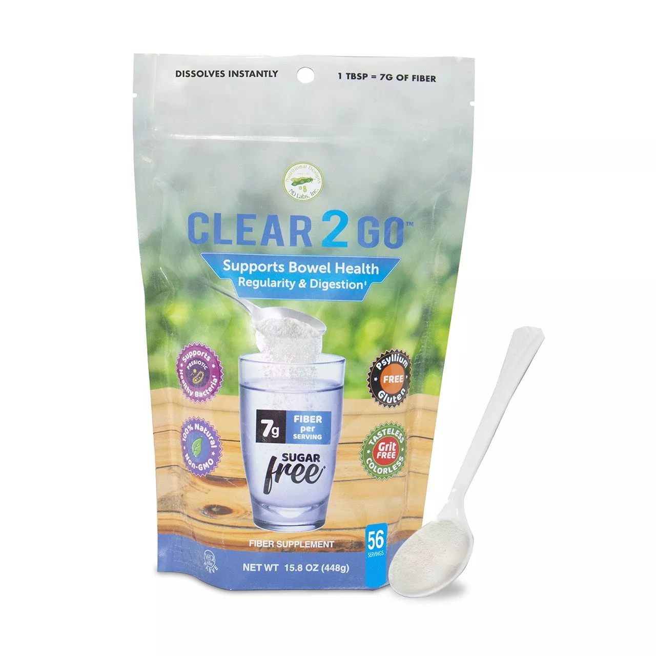ND Labs CLEAR 2 GO Prebiotic Fiber Supplement
