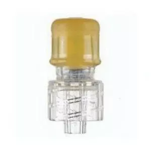 Non-Needlefree Intermittent Injection Cap 1-9/8", 1/5 mL Priming Volume, Clear