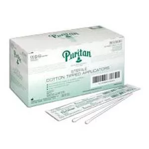 Non-Sterile Cotton-Tip Applicator with Wood Handle 3"