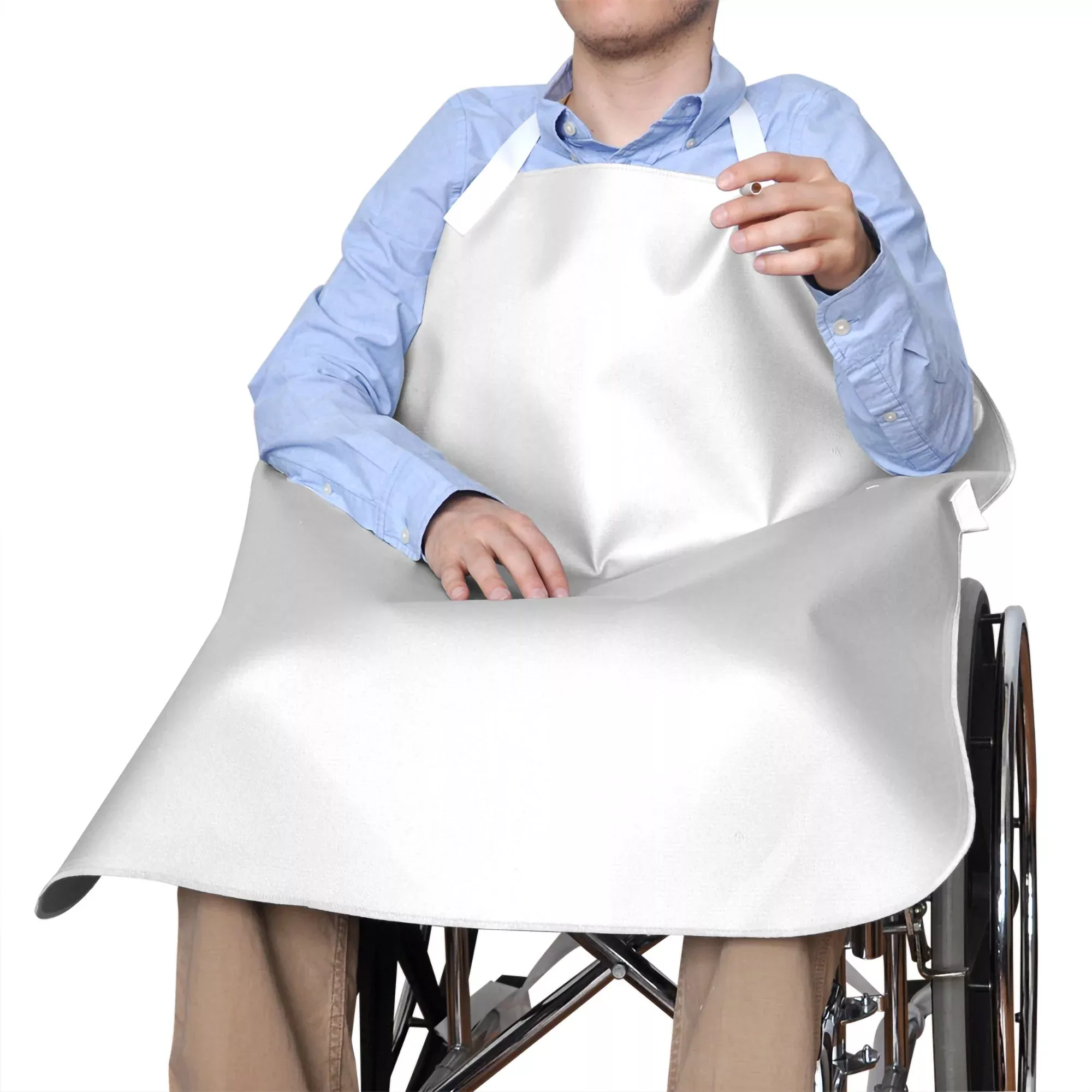 NYOrtho Smoker's Apron, 30 x 34 in., White
