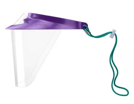 Op-D-Op Face Shield Kit Polysoft One Size Fits Most Full Length Anti-fog Reusable NonSterile - M-720613-3392 - Each