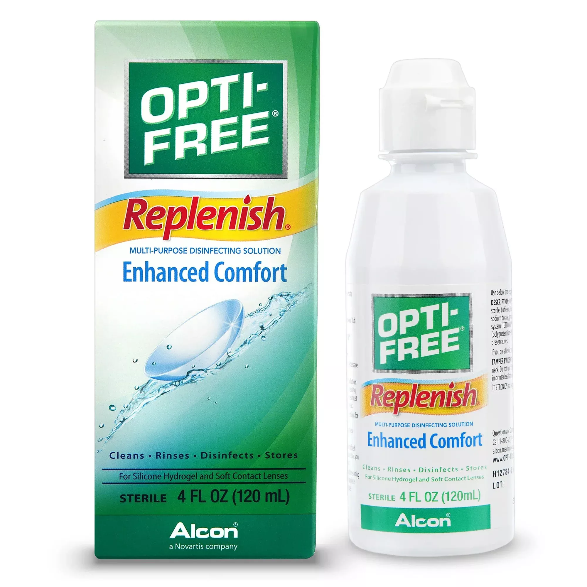 Opti Free Replenish Enhanced Comfort Multi-Purpose Disinfecting Solution