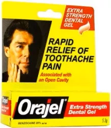 Orajel 2x Medicated Toothache and Mouth Sores Fast-Acting Liquid