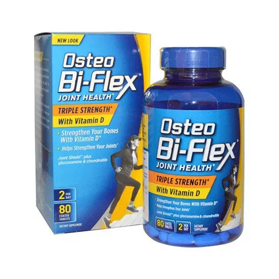 Osteo Bi-Flex Triple Strength with Vitamin D Tablets (80 Count)