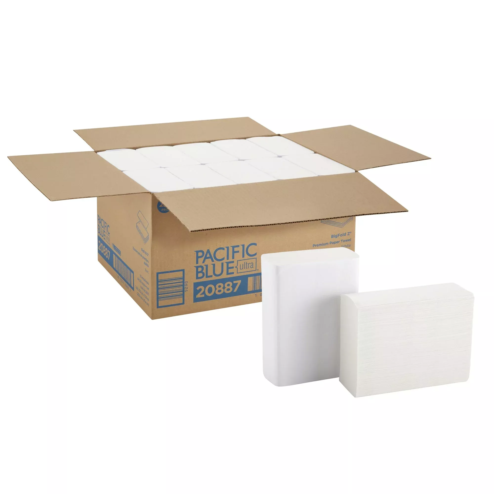 Pacific Blue Ultra™ Bigfold Z Paper Towel, 220 Sheets per Pack