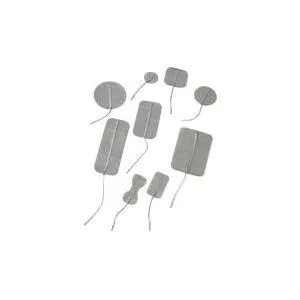 Pals Platinum Electrodes 2" Round, Stainless Steel Knit Fabric