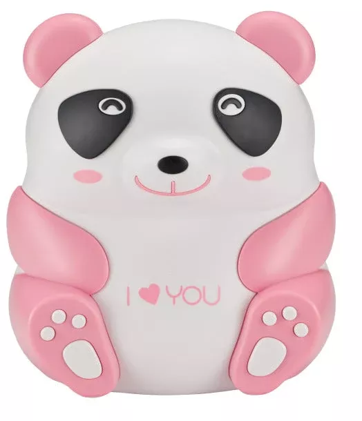 Panda Pediatric Nebulizer with Reusable & Disposable Neb Kit, Pink