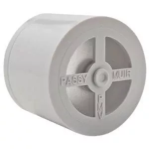 Passy-Muir™ Tracheostomy & Ventilator Swallowing and Speaking Valve White, Non-disposable, Flexible Rubber Tubing