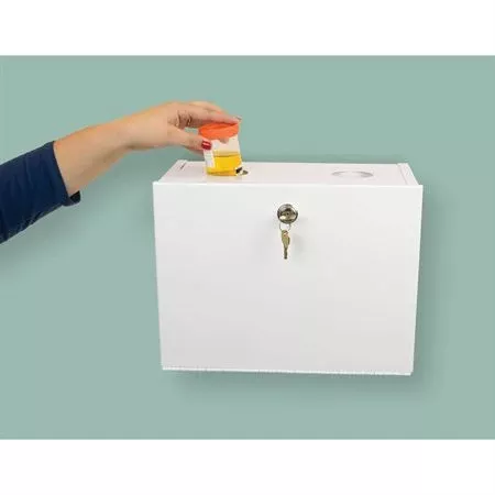 Patient Specimen Drop Box Steel