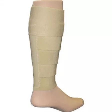 Patterson Medical Supply Compression Wrap with Liner JOBST FarrowWrap Leg Medium Tan Stocking: Open Toe, Liner: Closed Toe - M-1073110-4631 - Each