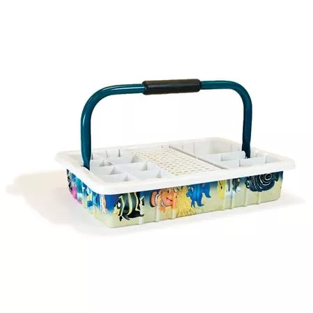 Pediatric Blood Collection Tray Seascape - 13mm Rack
