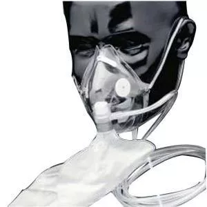 Pediatric Oxygen Mask, w/7' Safety Tube And Vent