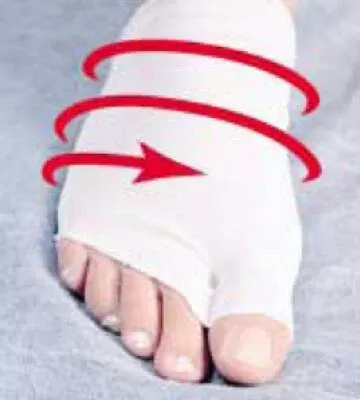 Pedifix Compression Sleeve Medium White Forefoot - M-498544-2420 - Each