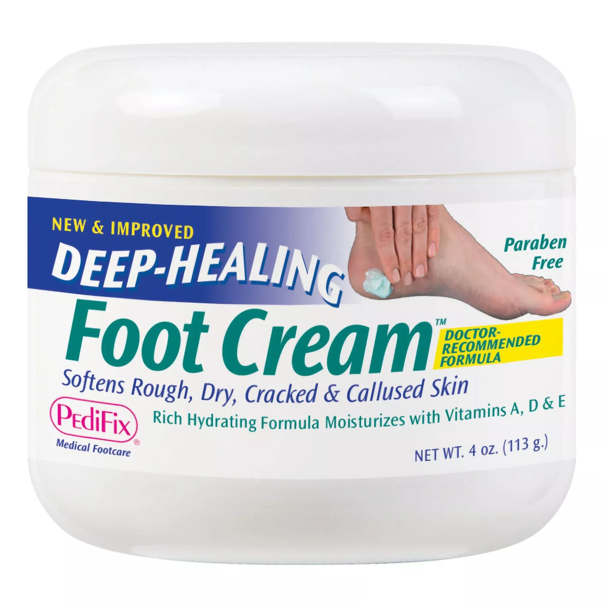 Pedifix Deep-Healing Foot Cream™ Foot Moisturizer, 4-ounce jar