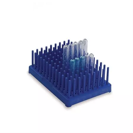 Peg Racks for 10mm-13mm Tubes Blue