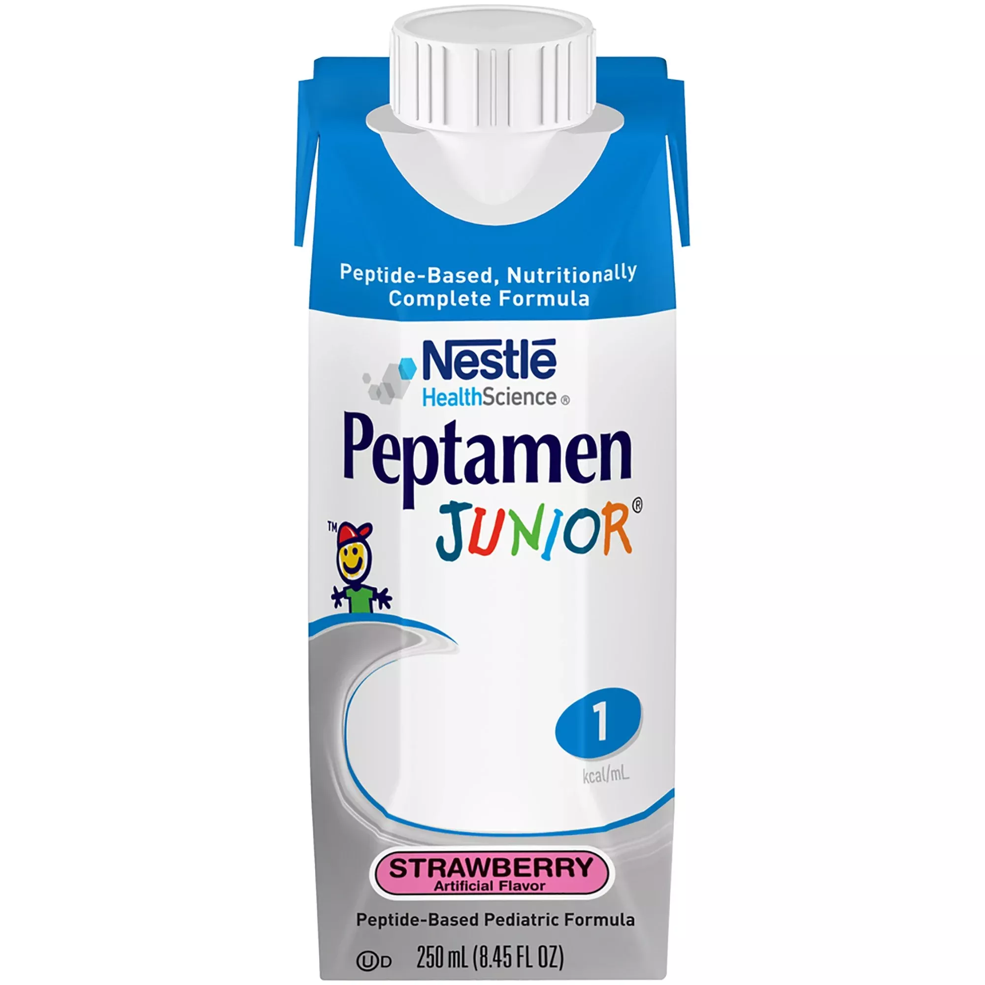 Peptamen Junior with Prebio1™ Peptide-Based Formula, Strawberry, 8.45-oz.