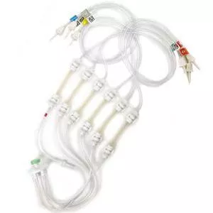 Pinnacle 6-Lead Vented Transfer Set, Preassembled
