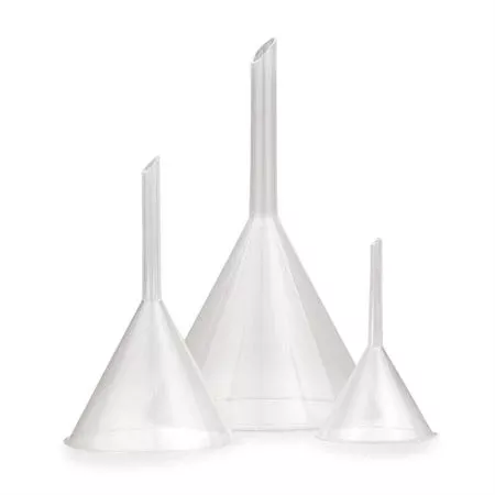 Polypropylene Funnel with Standard Stem 75mm