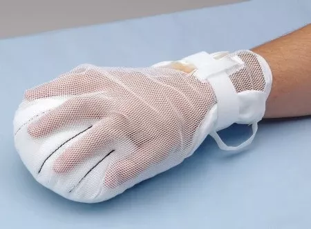Posey Hand Control Mitt One Size Fits Most Hook and Loop Closure 1-Strap - M-47317-696 - Pair