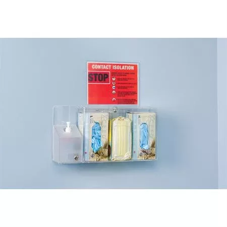 Premium Mini Isolation Station Portrait Premium Mini Isolation Station - 20.25"W x 4.75"D x 22.1"H