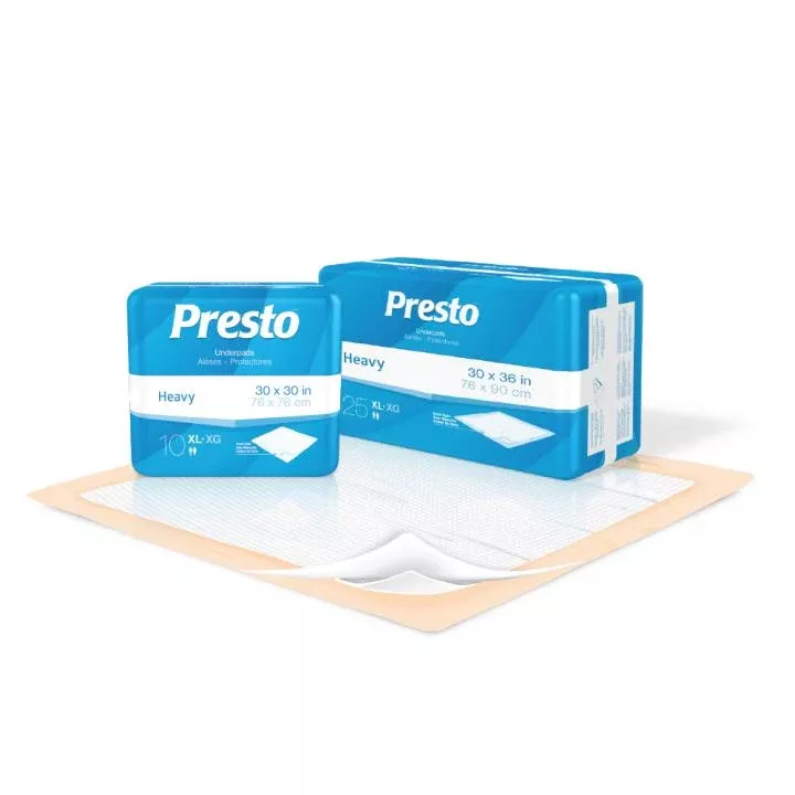 Presto Supreme Protective Underpad, 30" x 30"