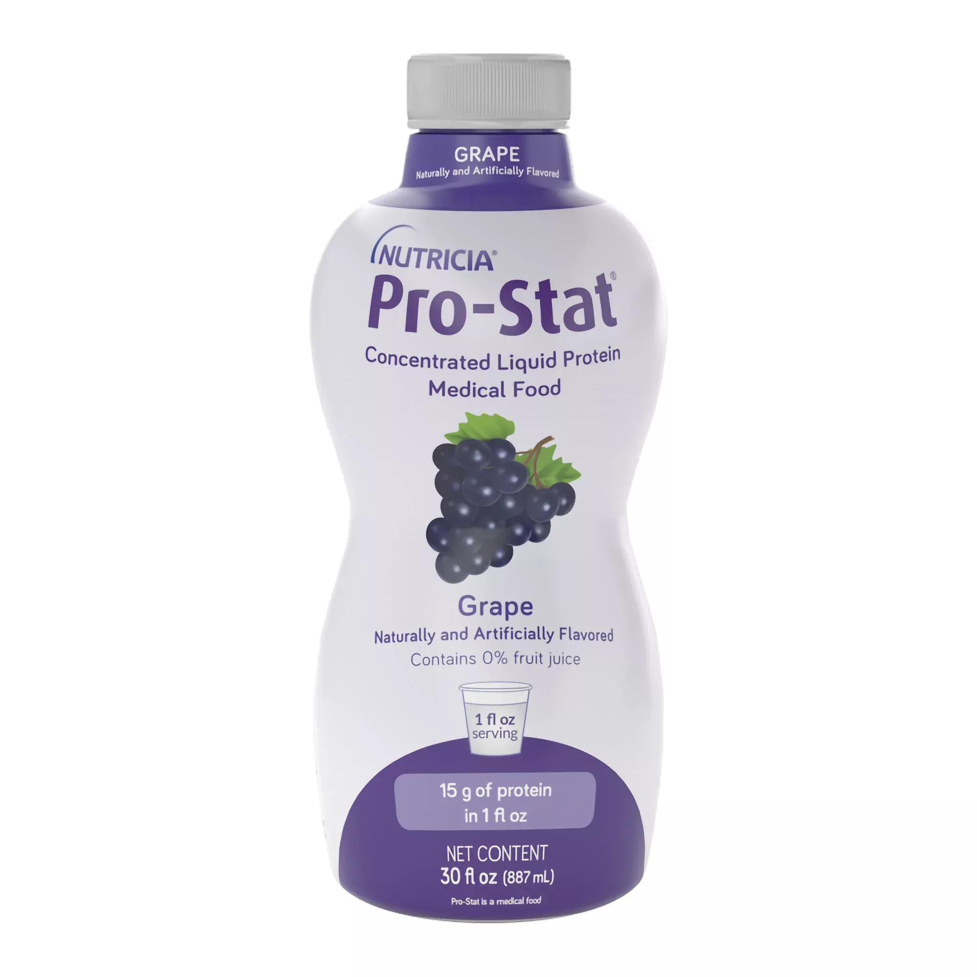Pro-Stat Grape Complete Liquid Protein Medical Food, 30-ounce Bottle