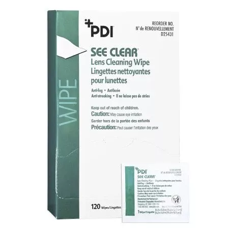 Professional Disposables See Clear Lens Cleaning Wipe - M-286830-1170 - Box of 120