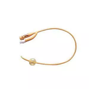 pureGold Coude 2-Way Foley Catheter 20 Fr 5 cc