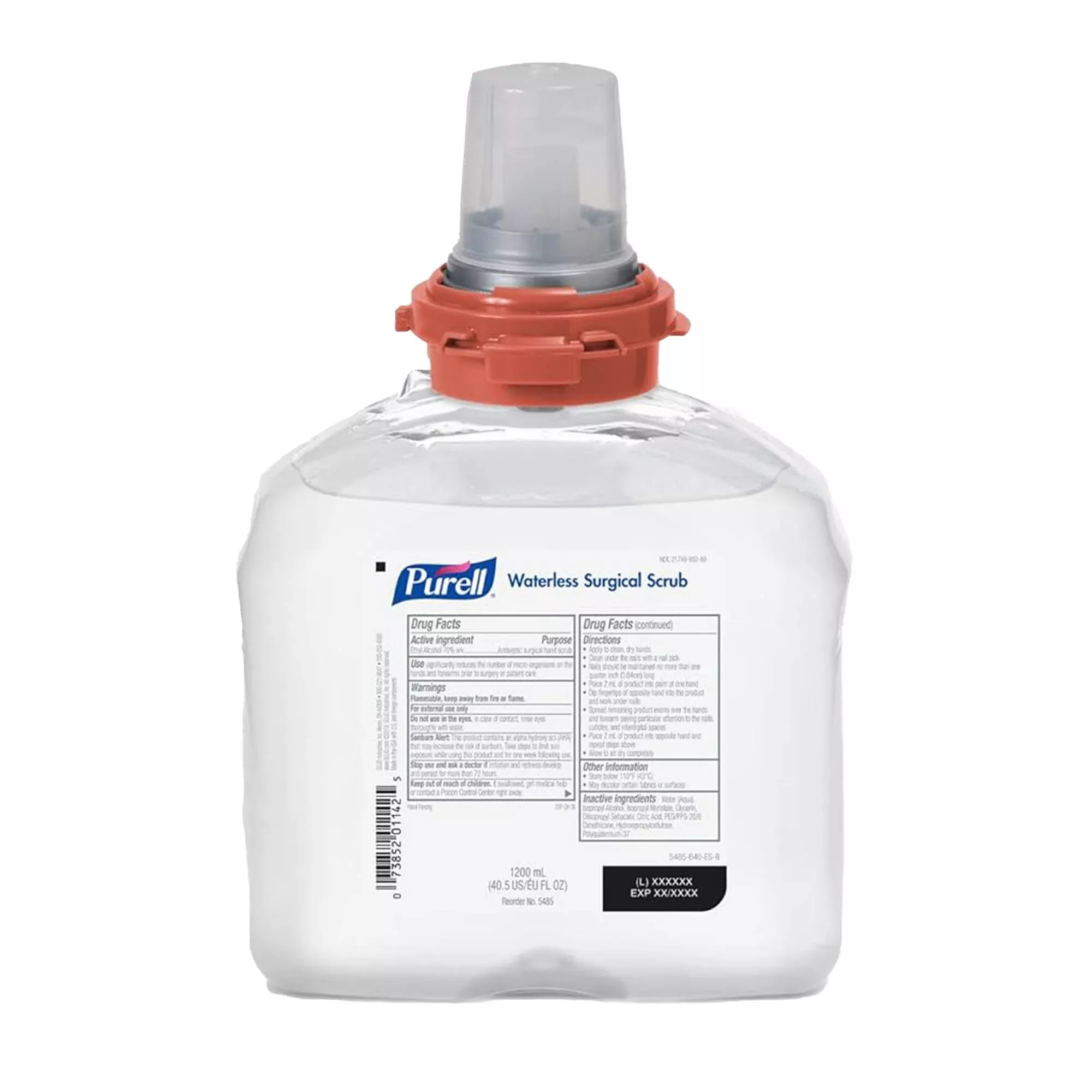 Purell Waterless Surgical Scrub Gel, Refill Bottle