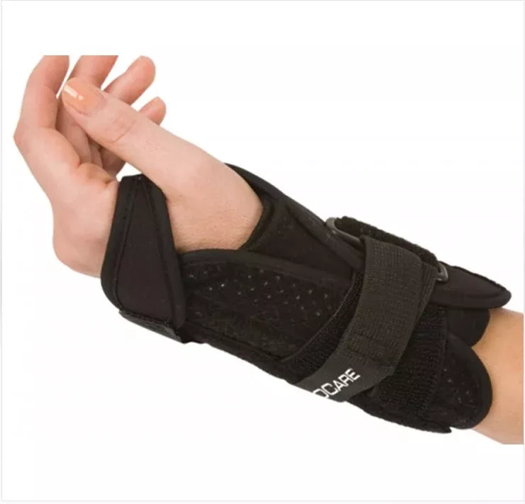 Quick-Fit Left Wrist Brace, One Size Fits Most