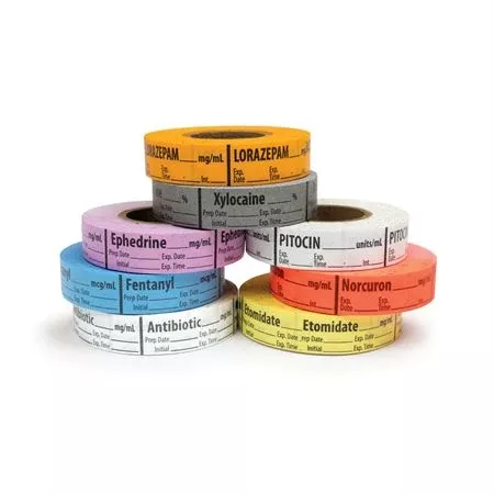 Relaxant Antagonist Medication Label Tape ANTILIRIUM__mg/mL