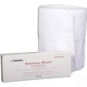 ReliaMed 4-Panel Abdominal Binder with Adjustable Velcro 12" Wide 30" - 45"