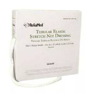 ReliaMed Tubular Elastic Stretch Net Dressing, Medium 24" - 33"x 25 yds. (Chest, Back, Perineum and Axilla)