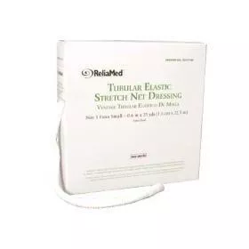 ReliaMed Tubular Elastic Stretch Net Precut Dressing, Size A, 0.8" x 10 yds.