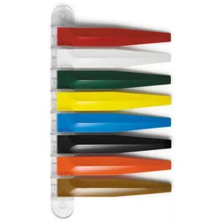 Room Status Indicators Contemporary Colors - 4-Flag - 7.75"H