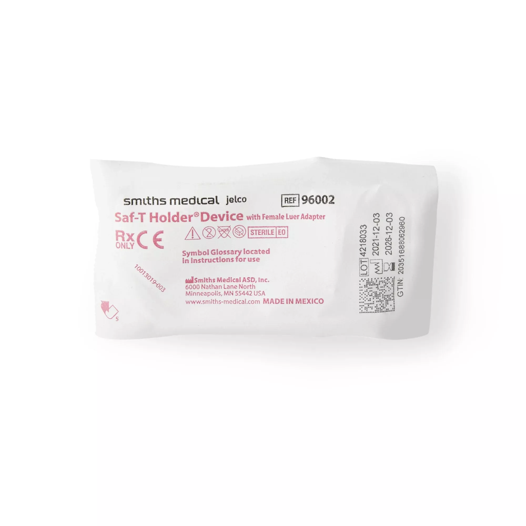 Saf-T Holder Blood Collection Holder