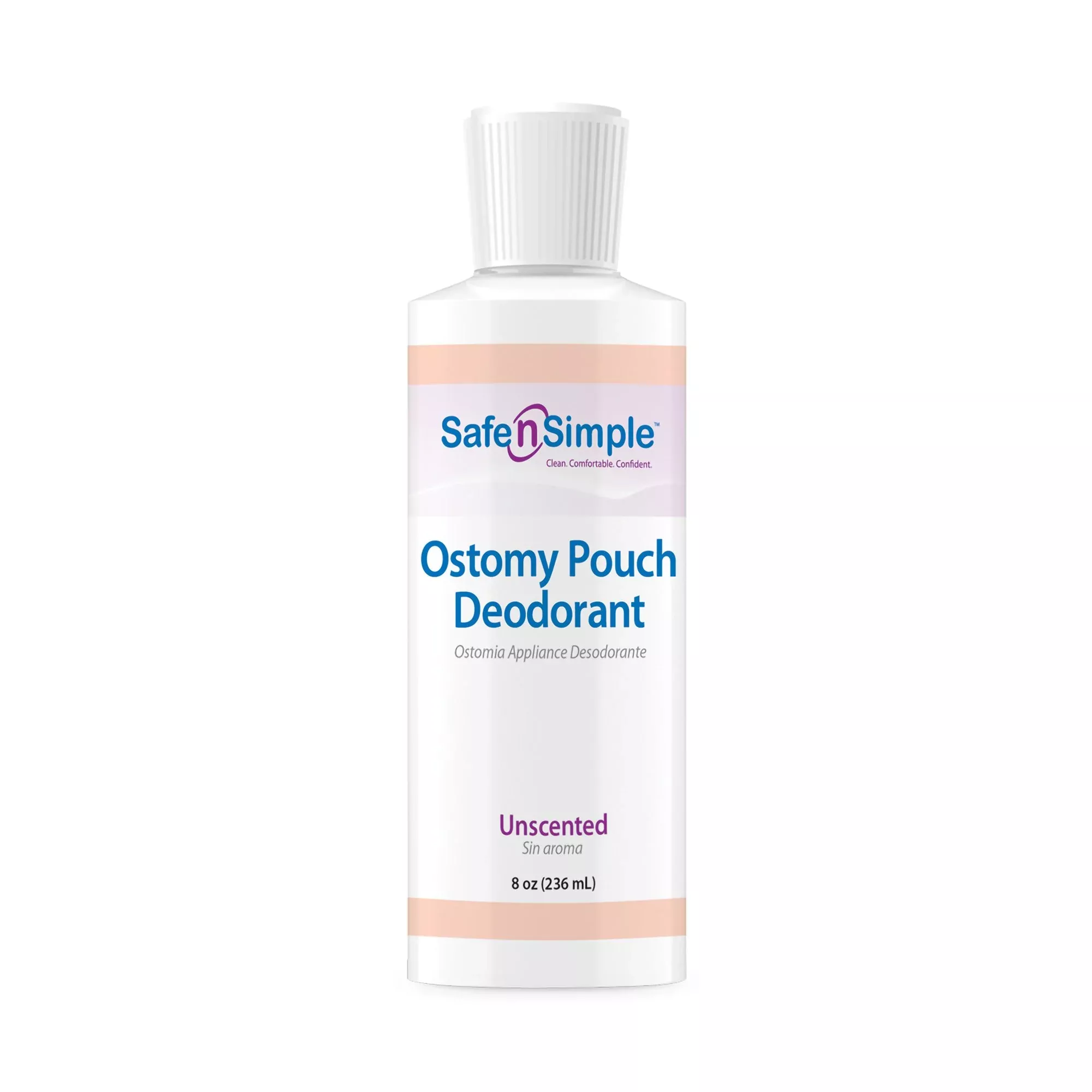 Safe N Simple Ostomy Appliance Deodorant 8 oz. Bottle