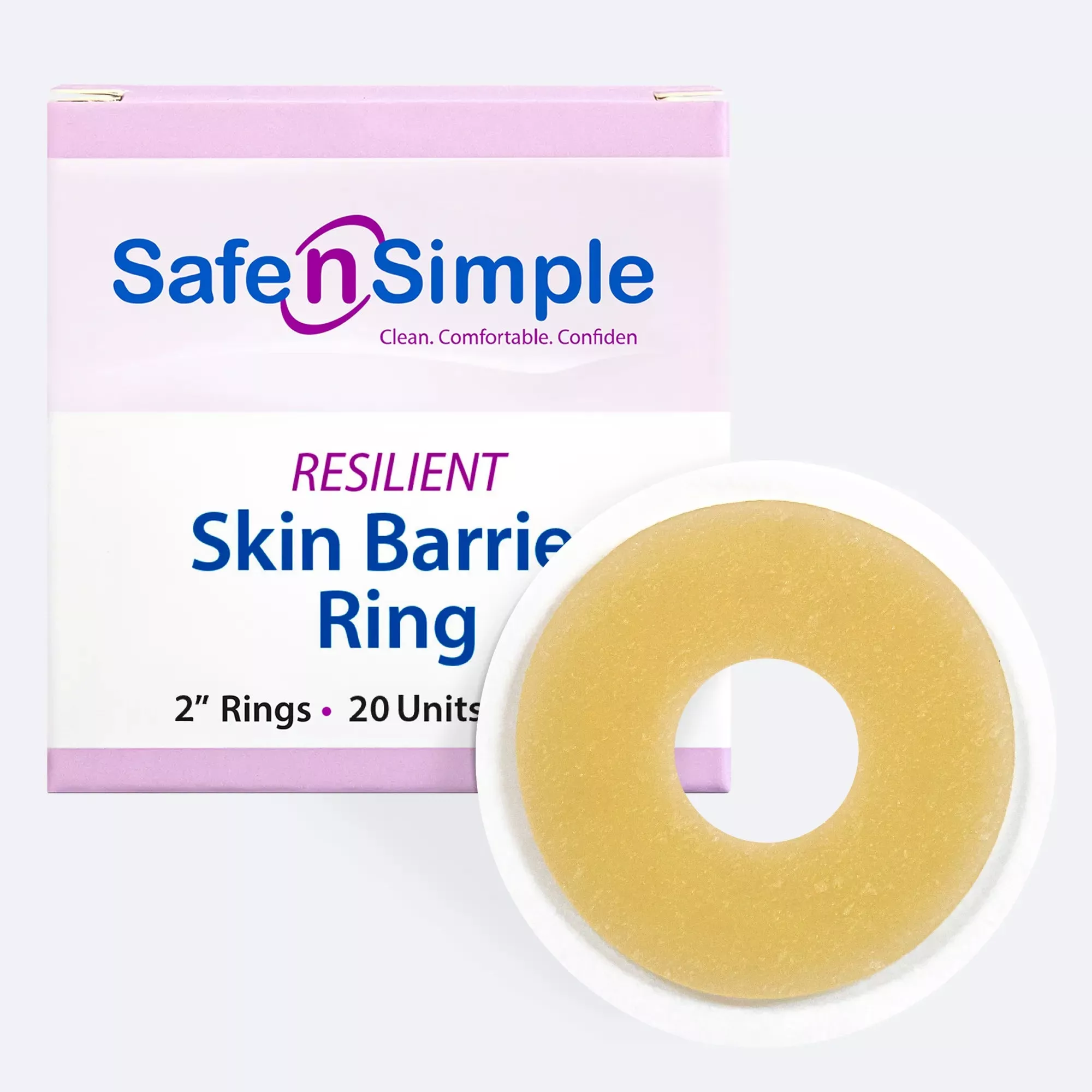 Safe n' Simple Resilient Skin Barrier Ring 2"