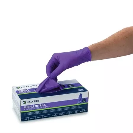 SAFEskin Purple Nitrile Gloves Small