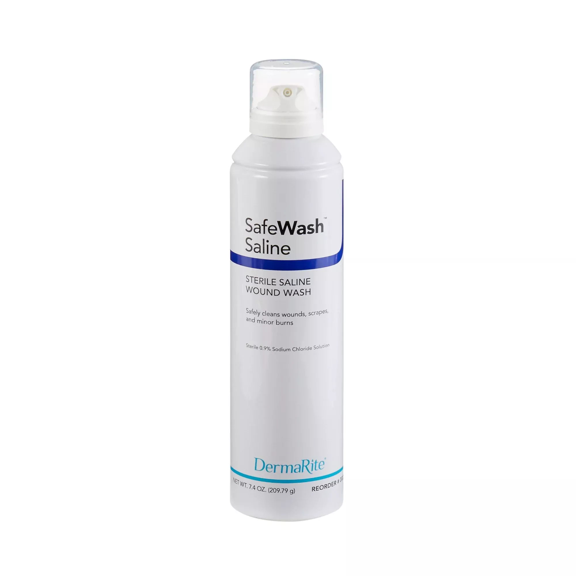 SafeWash™ Irrigation Solution, Sodium Chloride 0.9%, 7.1-ounce Spray Can