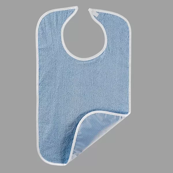 Salk Inc Bib Hook and Loop Closure Reusable Terry Cloth / Vinyl - M-1100887-1107 - Each