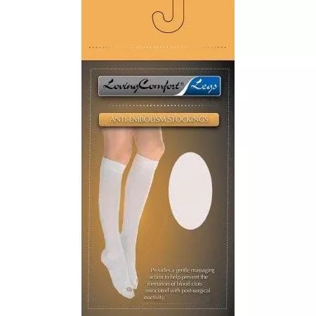 Scott Specialties Anti-embolism Stocking Knee High Medium Beige Open Toe - M-975347-625 - Each